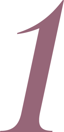 Step-1-Italic number 1